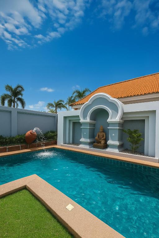 Image showcasing View Talay 2-BR Luxury Villa Private Pool-5 Min To Beach, Jomtien Beach ...