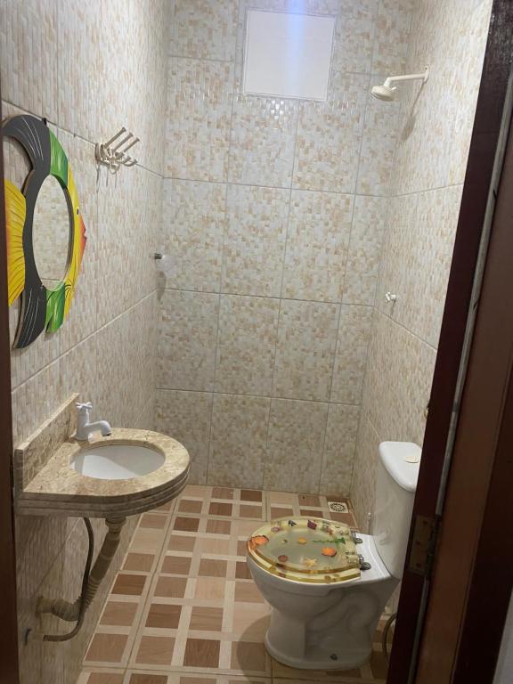 Ένα μπάνιο στο Duplex praia de camarupim