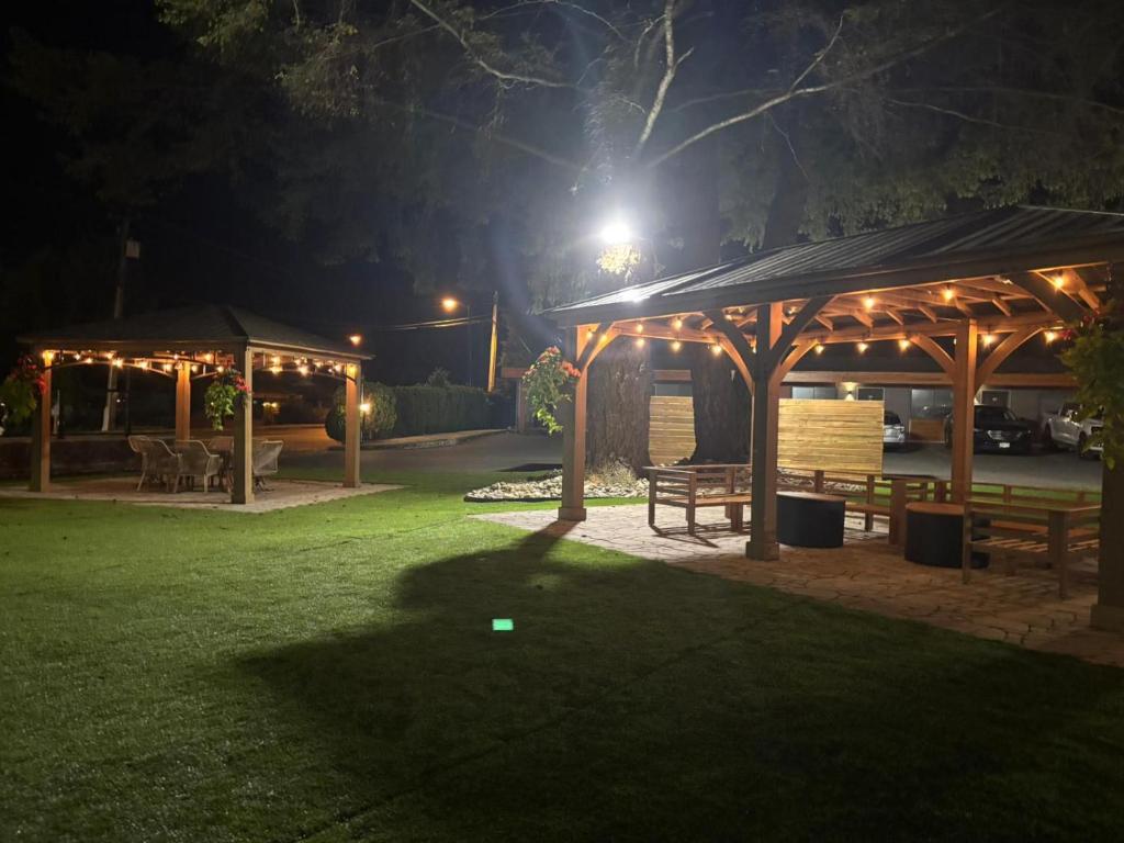 Κήπος έξω από το VIP Motel