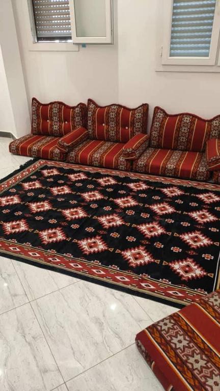 Χώρος καθιστικού στο Musa apartment