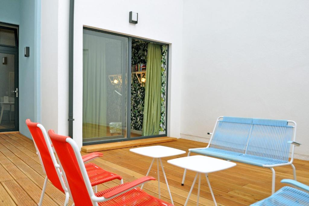 Posezení v ubytování grätzlhotel Schönbrunn