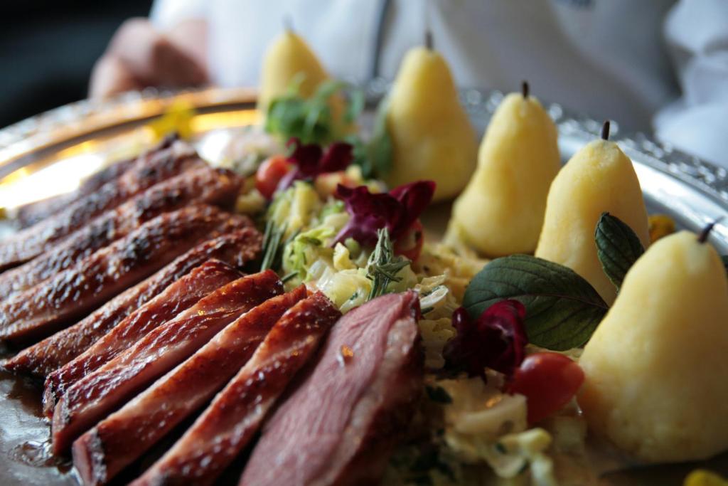 Essen im Hotel oder in der Nähe