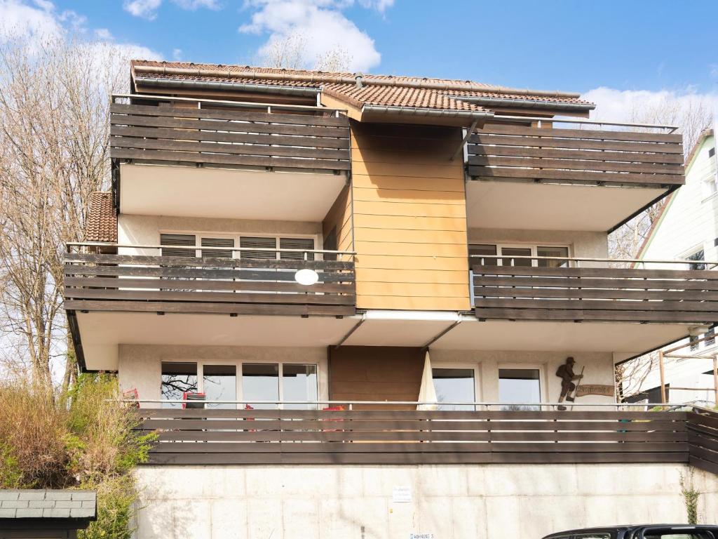 Μπαλκόνι ή βεράντα στο Family Stay in Harz Hills