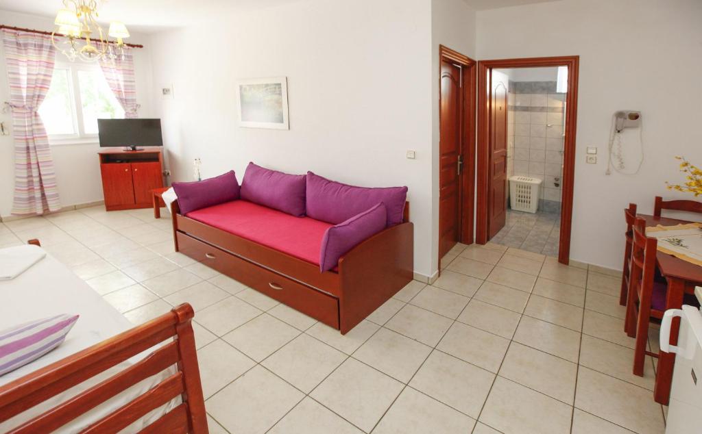 Posezení v ubytování Nereids Apartments and Studios