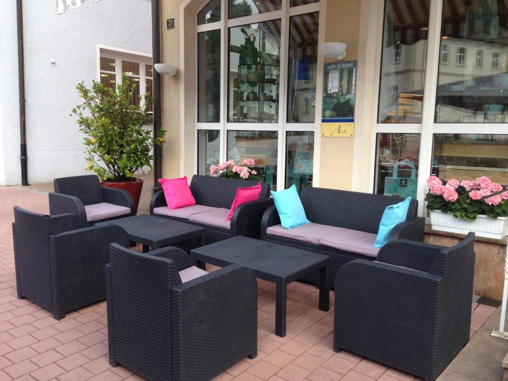 Posezení v ubytování Hotel Garni Aich