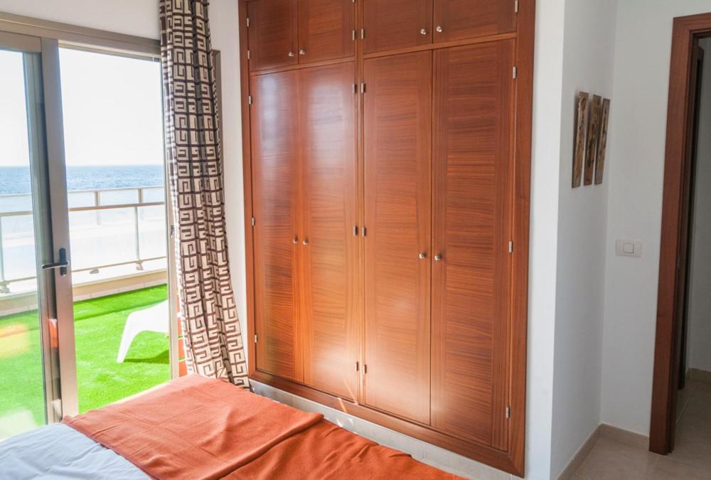 Postel nebo postele na pokoji v ubytování Apartment Poris Sunrises