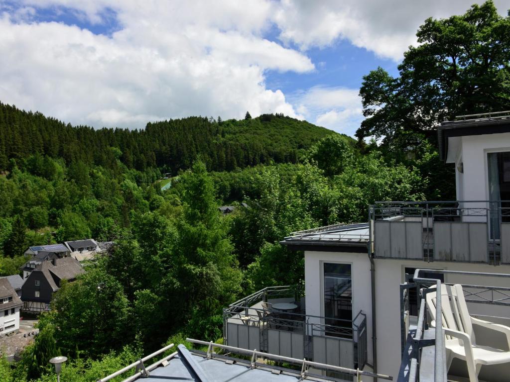 Üldine mäevaade või majutusasutusest Holiday home in the centre of Willingen with view pildistatud vaade