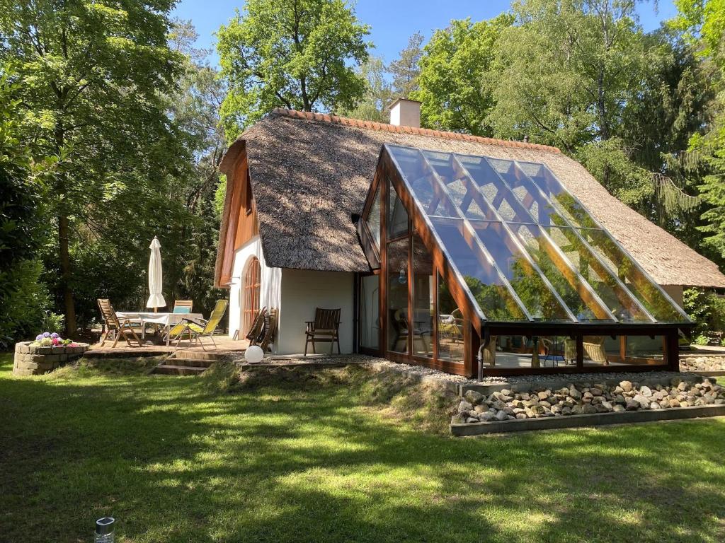 Κήπος έξω από το Ferienhaus Boschhuys