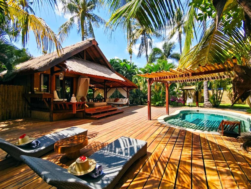 Πισίνα στο ή κοντά στο The Nest Villa, Gili Air