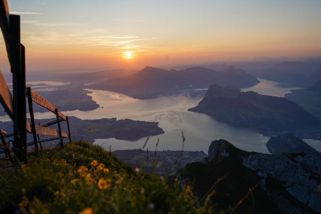 Hotel Bellevue Kriens - Resim 15