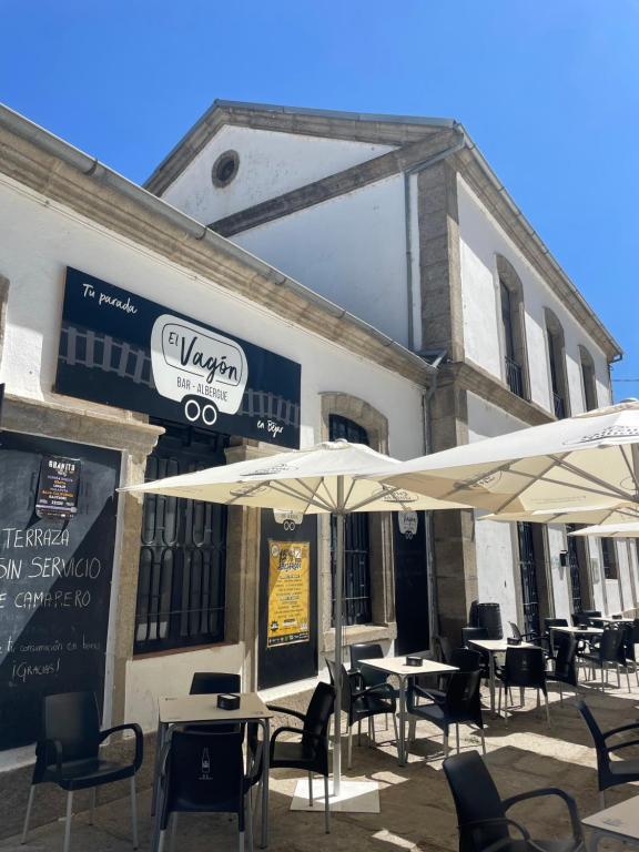 Restoran atau tempat lain untuk makan di El Vagón Bar-Albergue Béjar