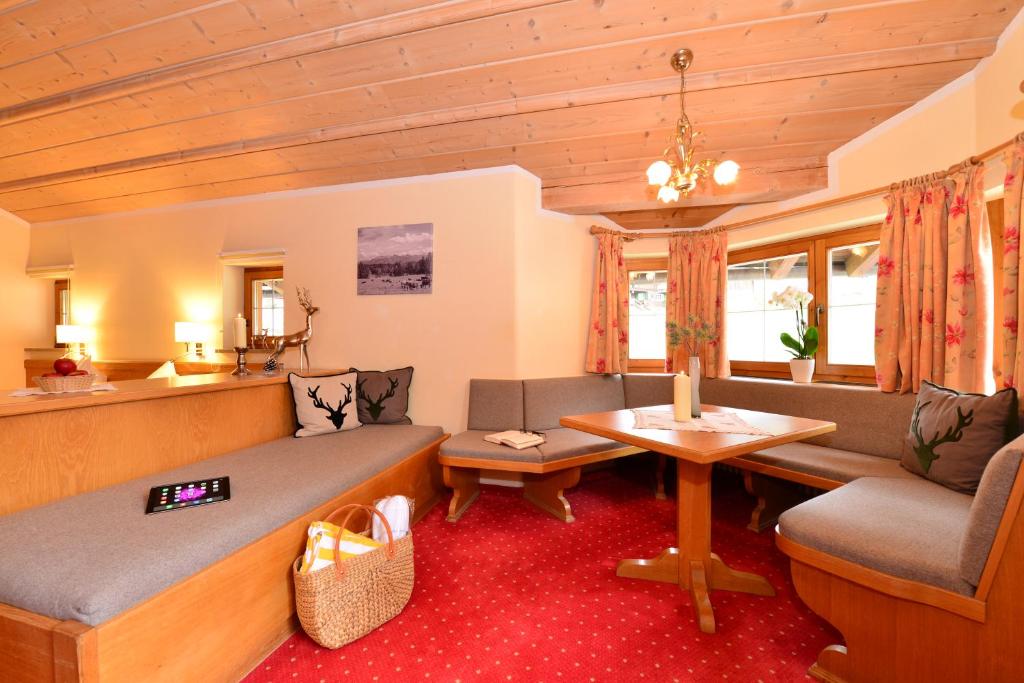 Posezení v ubytování Hotel Jagdhof