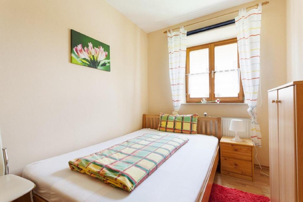 Postel nebo postele na pokoji v ubytování Am Rückerlhof