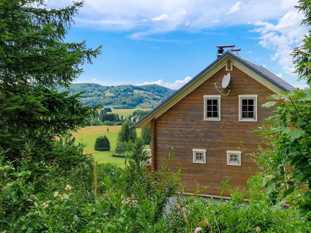 Peisaj natural din apropierea acestei case de vacanță