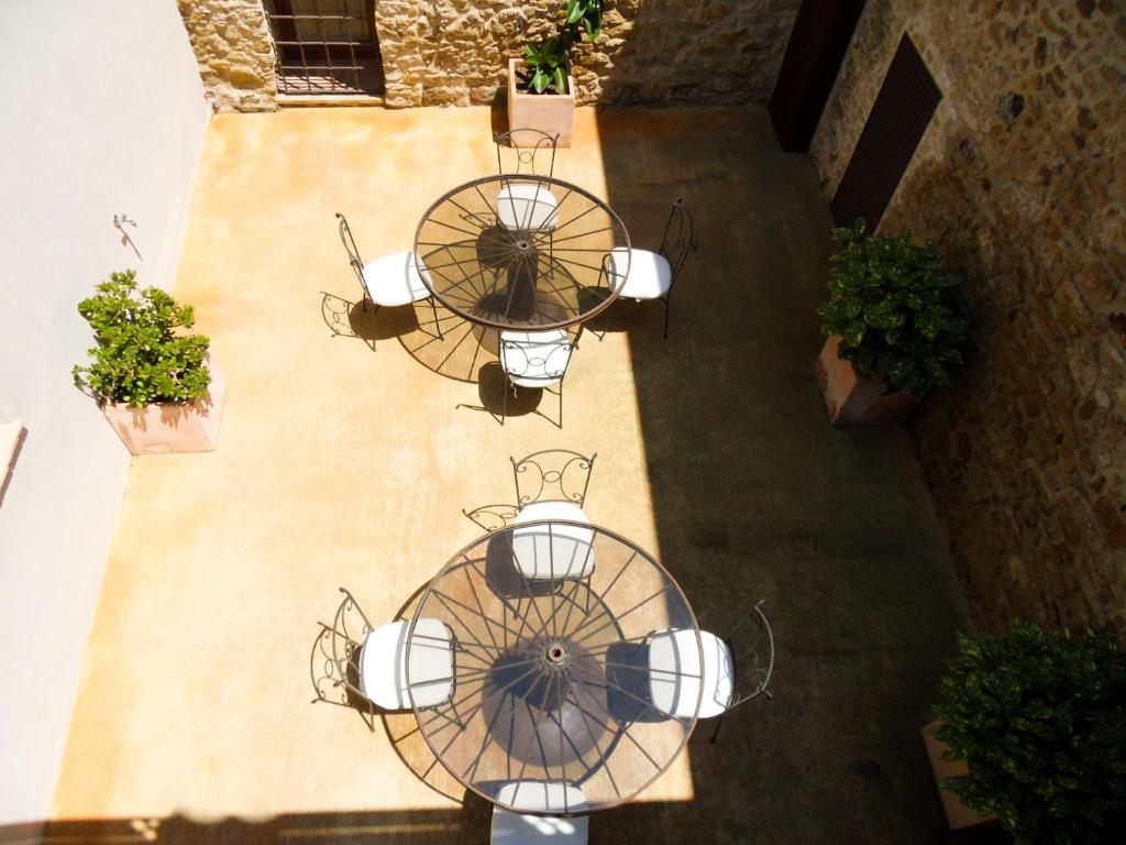Patio nebo venkovní prostory v ubytování Masía Rural Can Poch