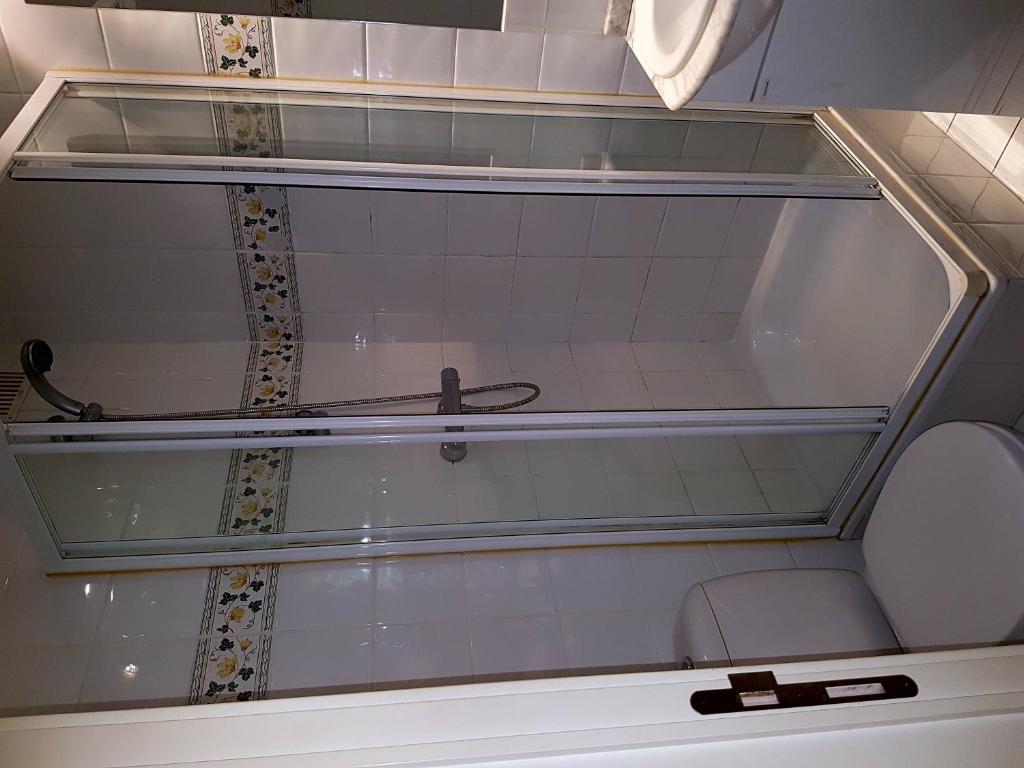 Koupelna v ubytování Hotel La Barakka
