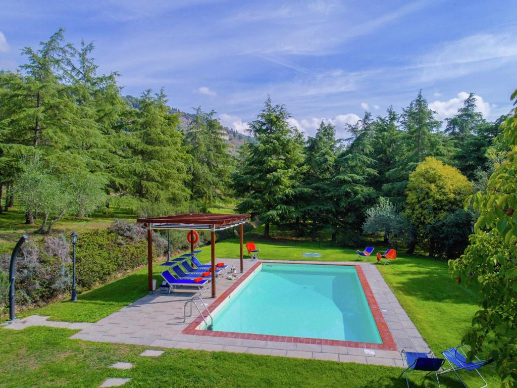 Bazén v ubytování Spacious Cortona Villa nebo v jeho okolí