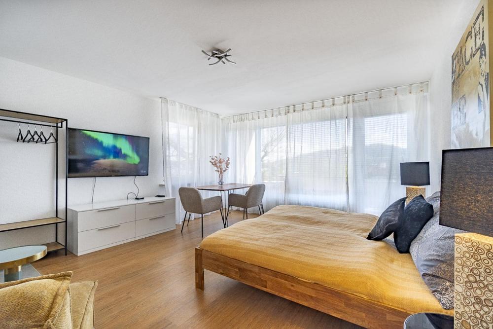 Zimmer mit Gemeinschaft Badezimmer und Küche - Resim 38