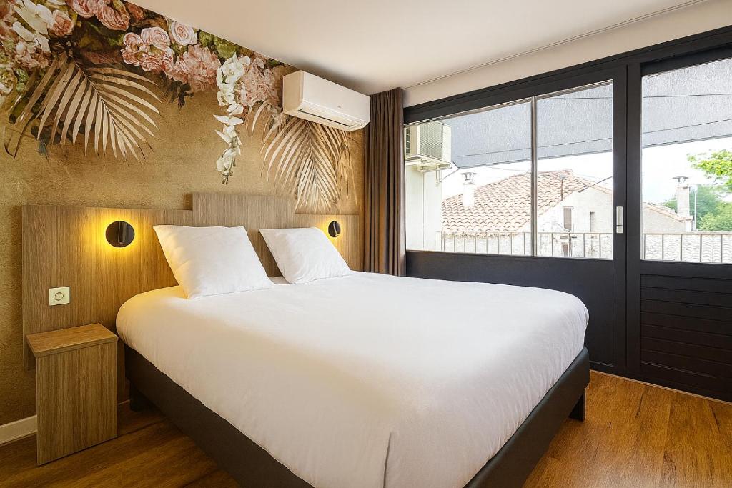 Cit'Hotel L'Oasis d'Avignon - 罗纳河沿岸标准双人间 - 一楼