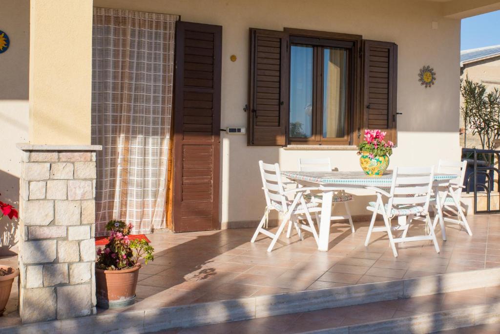 Balkón alebo terasa v ubytovaní B&B La Veranda