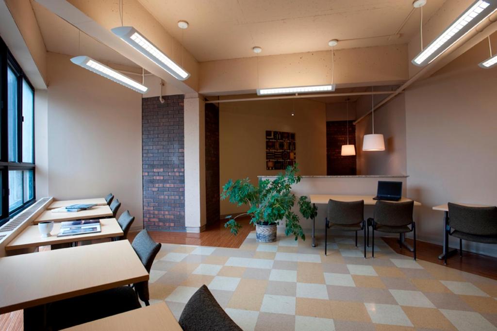 Posezení v ubytování ZUM Auberge d'été - Université de Montréal