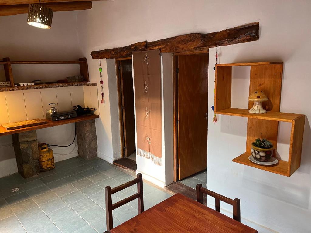 Kuchyň nebo kuchyňský kout v ubytování Al Pie del Pucara