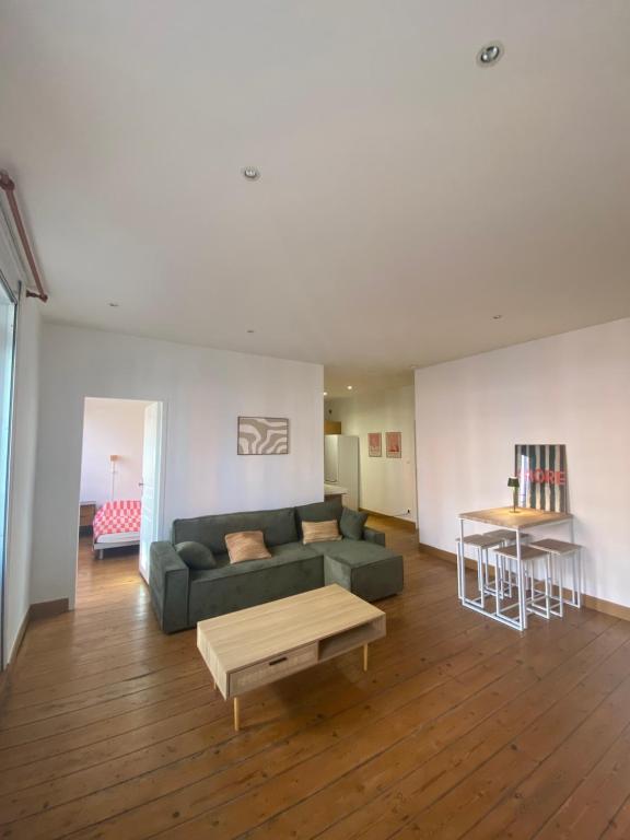 Posezení v ubytování Appartement Toulouse centre T2