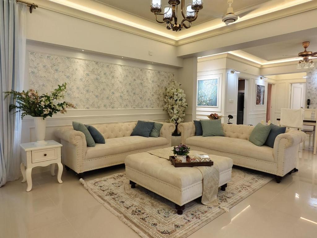 Ruang duduk di Juliyet Residence