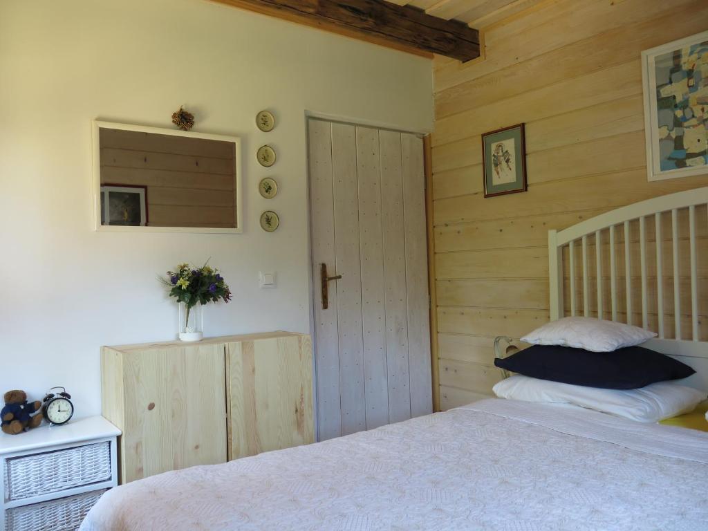 Posteľ alebo postele v izbe v ubytovaní Apartments Montana