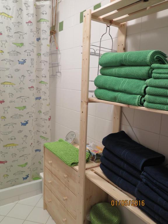 Kúpeľňa v ubytovaní Apartments Montana