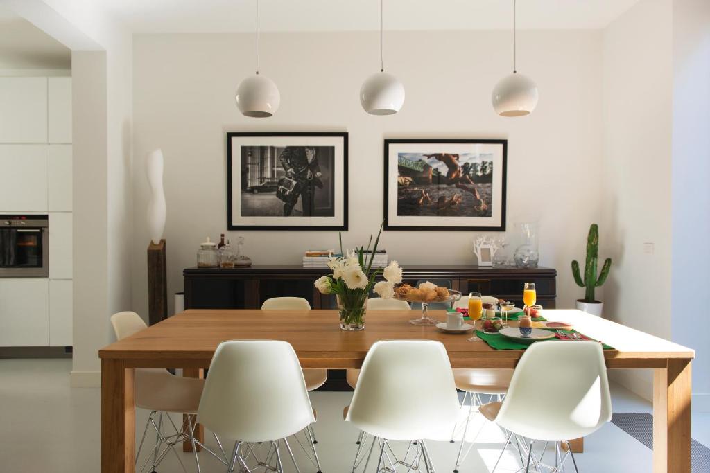 Istumisnurk majutusasutuses 4B B&B Brugge