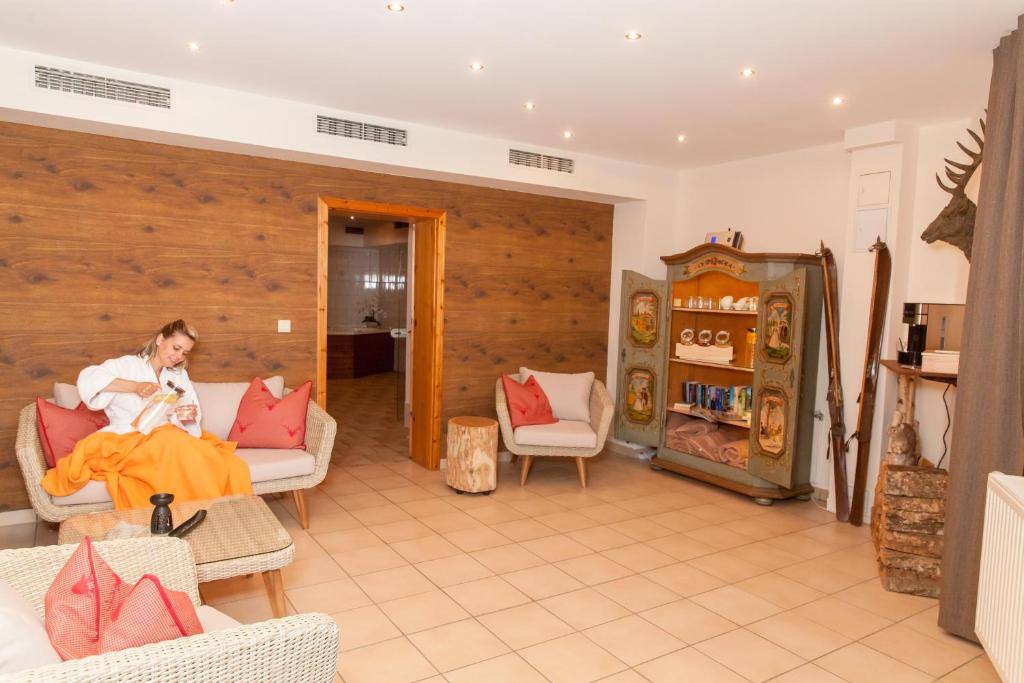 Posezení v ubytování Augustusberg Hotel & Restaurant
