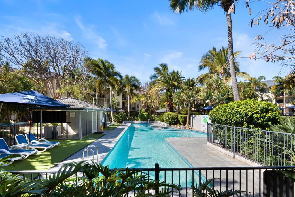 Swimmingpoolen hos eller tæt på Turtle Beach 233