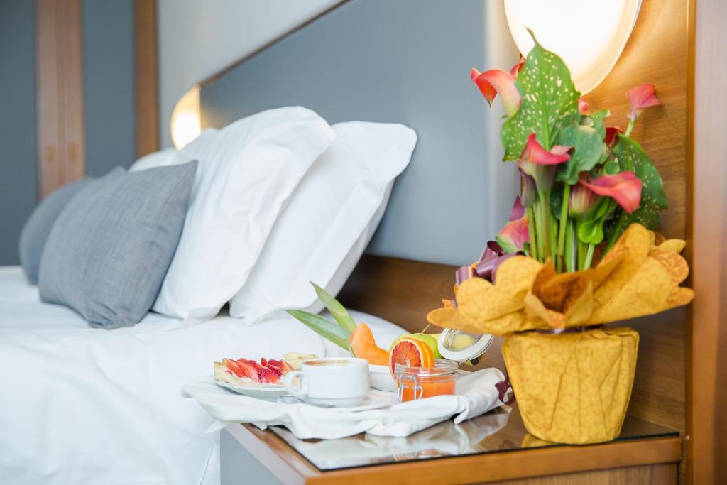 Łóżko lub łóżka w pokoju w obiekcie Blu Hotel - Sure Hotel Collection by Best Western