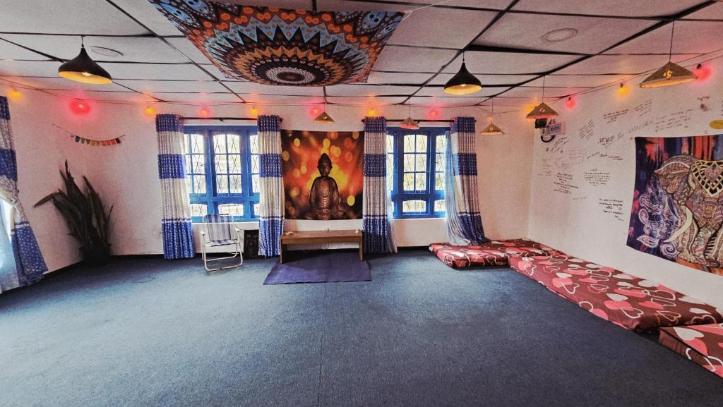 Posezení v ubytování Misty Soul Retreat