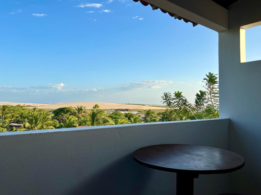 Ein Balkon oder eine Terrasse in der Unterkunft Casa Cristal