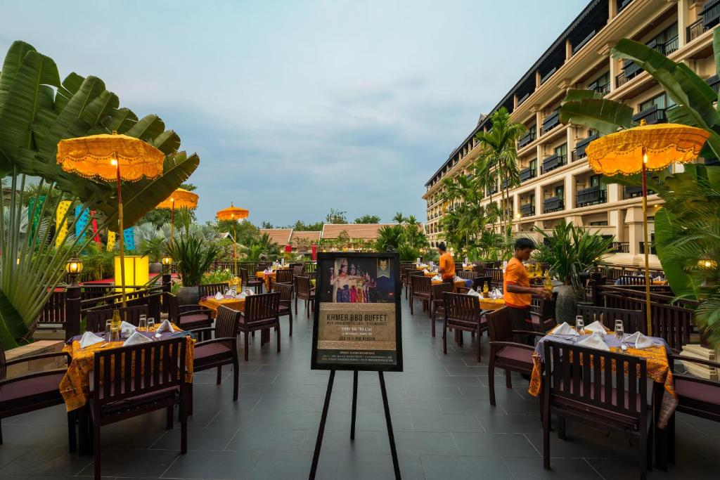 Restaurace v ubytování Angkor Miracle Resort & Spa