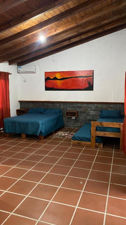 Posezení v ubytování Cabañas & suites - Nono, Cordoba