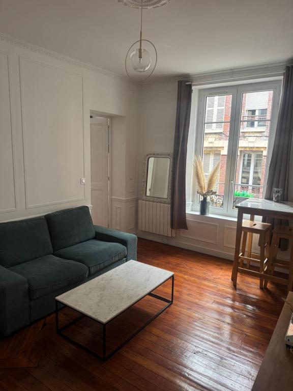 Appartement haussmannien dans le centre de Rouen