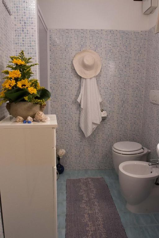 A bathroom at Cà de Matagè