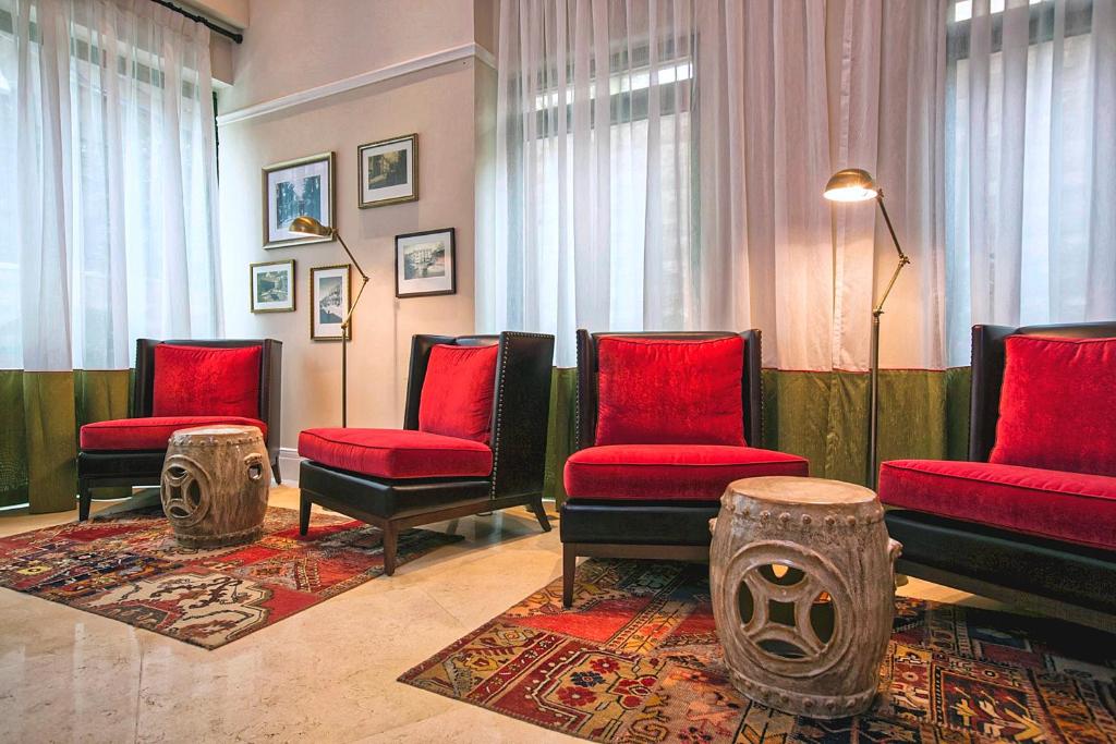 Posezení v ubytování Arthur Hotel - an Atlas Boutique Hotel