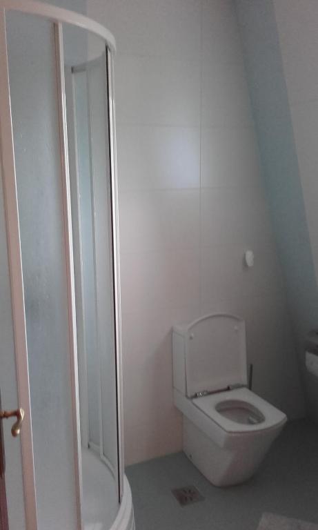 Koupelna v ubytování Lycorn