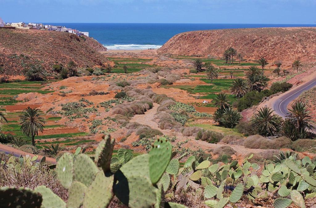 Un paisaje natural cerca de la casa de huéspedes
