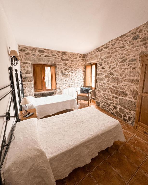 Casa As Fontes - Twin Room With Private Bathroom