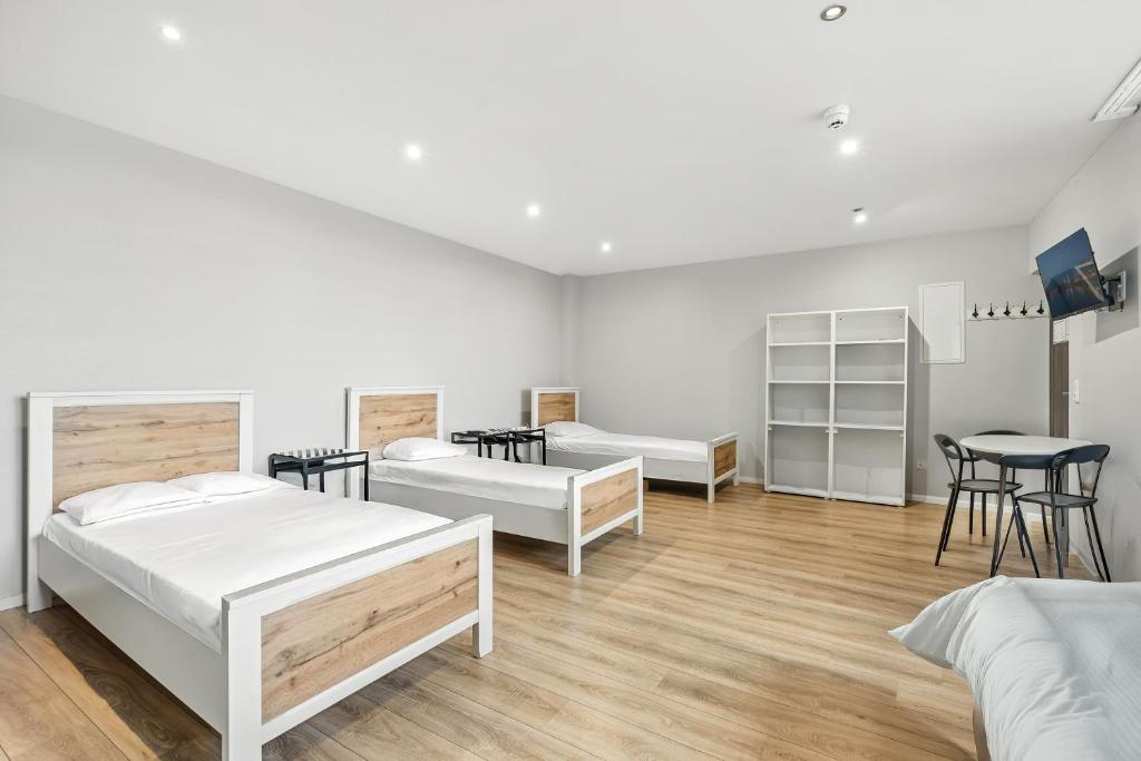 Postel nebo postele na pokoji v ubytování Hotel Engelsburg - Apartments - Ferienwohnungen