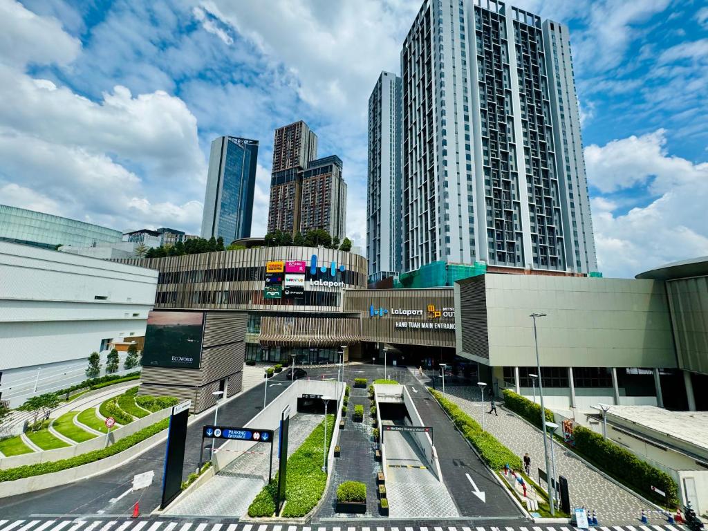 Bygningen som lejligheden ligger i