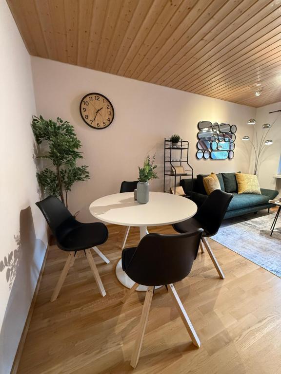 Posezení v ubytování Charmante Ferienwohnung am See