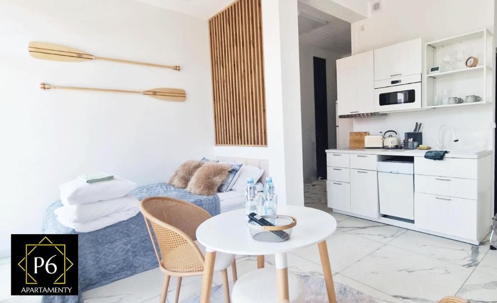 Η κουζίνα ή μικρή κουζίνα στο Hygge Apart P6