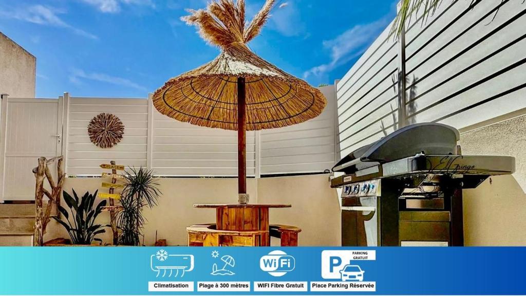 Φωτογραφία από το άλμπουμ του SETE EVASION Jardin, Parking privé gratuit, Climatisé, Wi-Fi, à 5mn plage, tout Confort στο Σετ