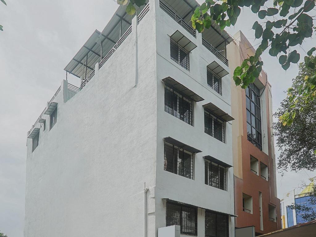 El edificio en el que está el hotel